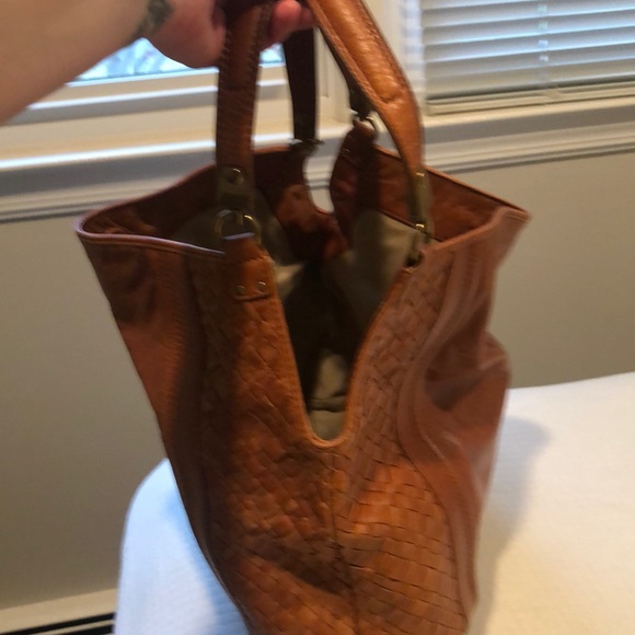 Elliott Lucca Vintage Tan Handbag - Picture 5 of 8